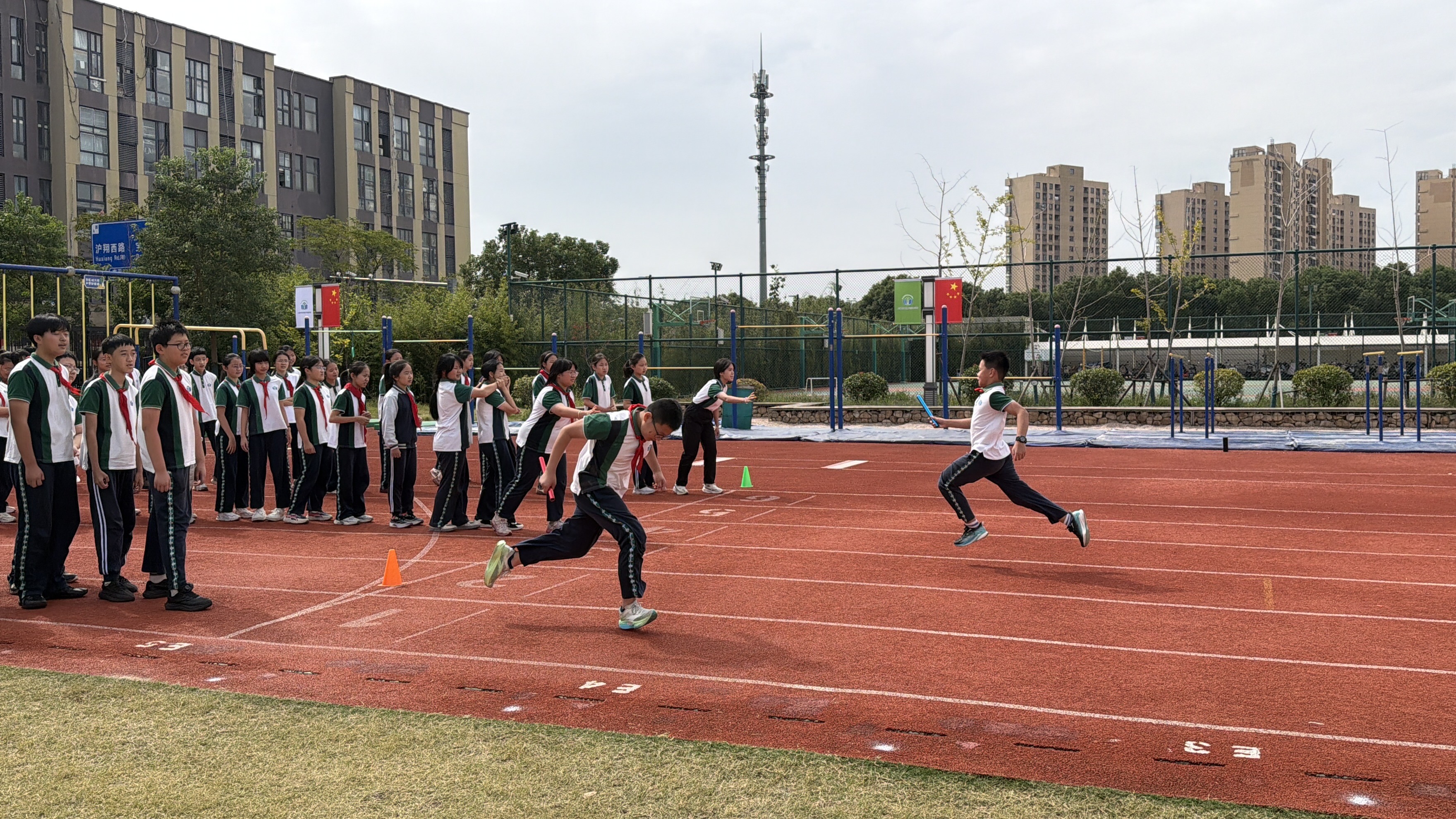 中学部接力赛